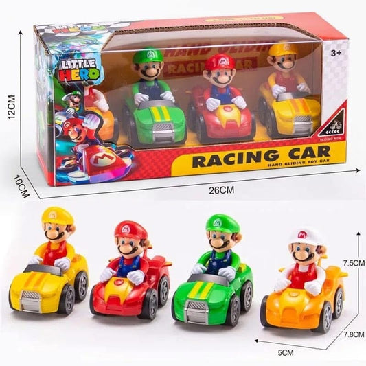 SET MARIO KART X4