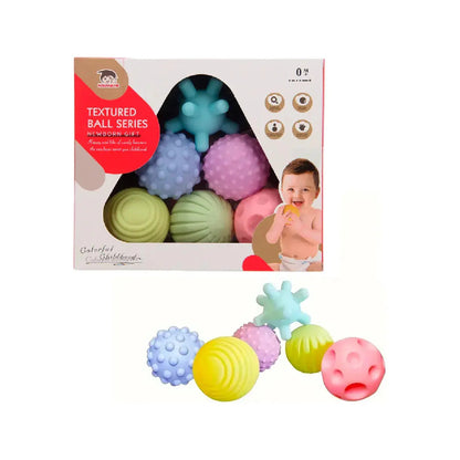 Set de pelotas sensoriales (12M+)