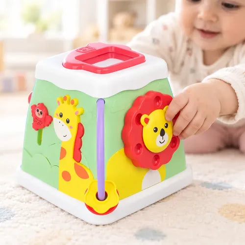 Cubo didáctico luces (18M+)