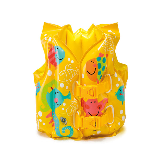 CHALECO INFLABLE AMARILLO (41X30CM)