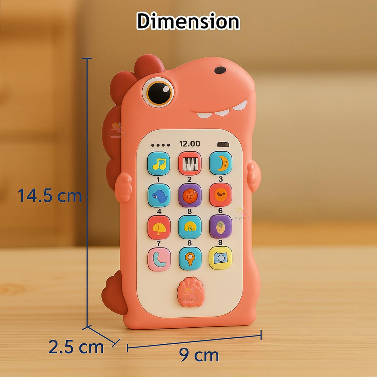 Telefono dinosaurio (+6M)