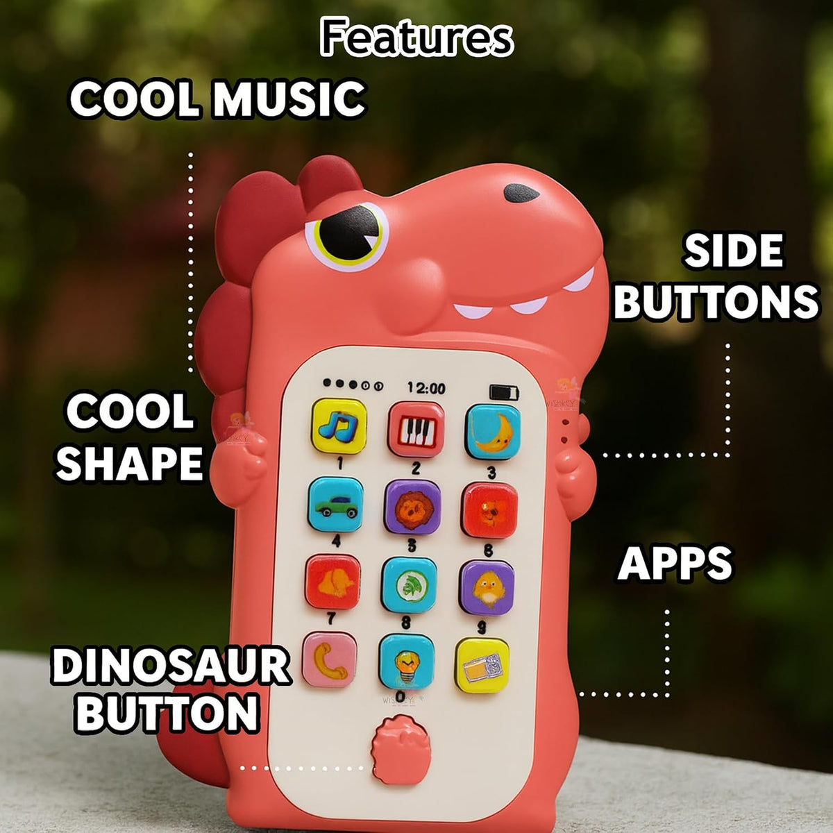 Telefono dinosaurio (+6M)