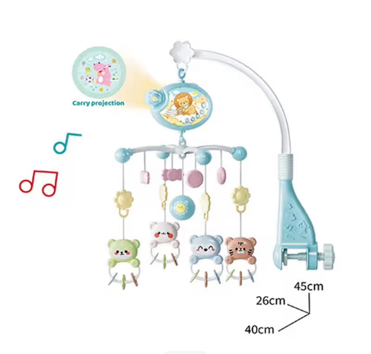 Arco de cuna musical (+0M)
