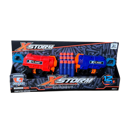 PISTOLA DARDOS X2