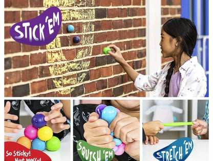 PELOTAS PEGAJOSAS "STICKY CEILING BALLZ"