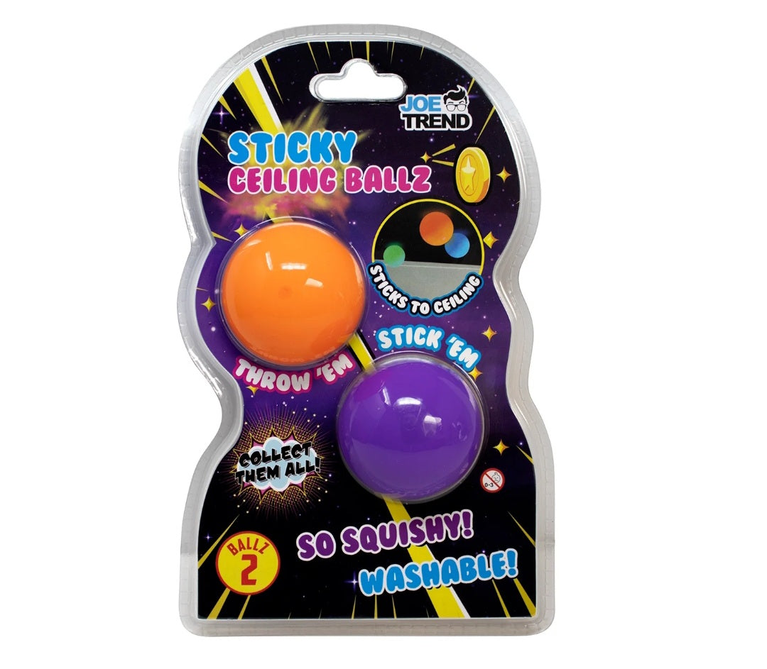 PELOTAS PEGAJOSAS "STICKY CEILING BALLZ"